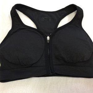 🦚🦚🦚 JOCKEY WOMENS SPORTS FRONT ZIP BRA SIZE M 🦚🦚🦚